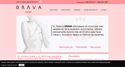 Desktop Screenshot of bravaspain.com