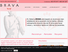 Tablet Screenshot of bravaspain.com